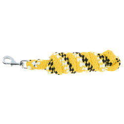 Longe Equithème Tyrex Blanc / noir / jaune