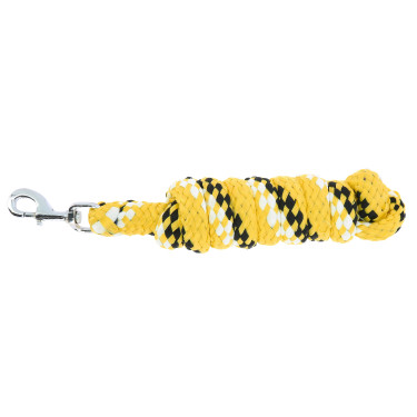 Longe Equithème Tyrex Blanc / noir / jaune