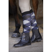 Chaussettes Equithème Girly Beige / celadon
