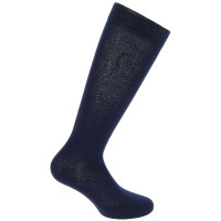 Chaussettes Equithème Logo Bleu marine