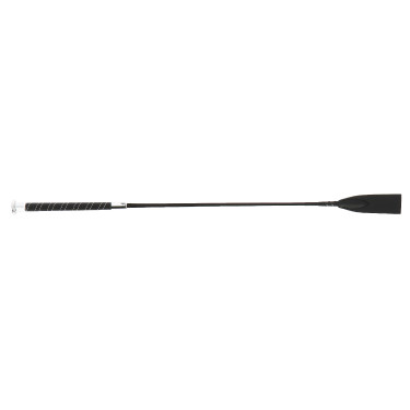 Cravache Whip & Go Effet cuir Noir Cravache Whip & Go Effet cuir Noir