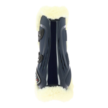 Norton XTR beschermers met knopen van synthetisch schapenvacht Marineblauw Norton XTR beschermers met knopen van synthetisch schapenvacht Marineblauw