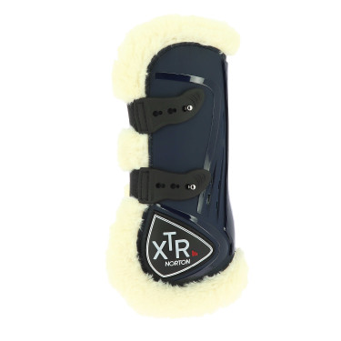 Guêtres Norton XTR à boutons mouton synthétique Bleu marine Guêtres Norton XTR à boutons mouton synthétique Bleu marine