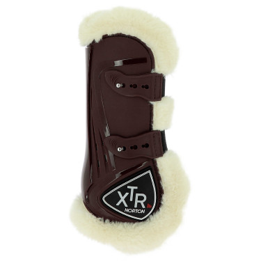 Guêtres Norton XTR à boutons mouton synthétique Marron Guêtres Norton XTR à boutons mouton synthétique Marron