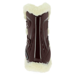 Guêtres Norton XTR à boutons mouton synthétique Marron