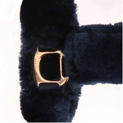 Licol Equithème Teddy rose gold Bleu marine Licol Equithème Teddy rose gold Bleu marine