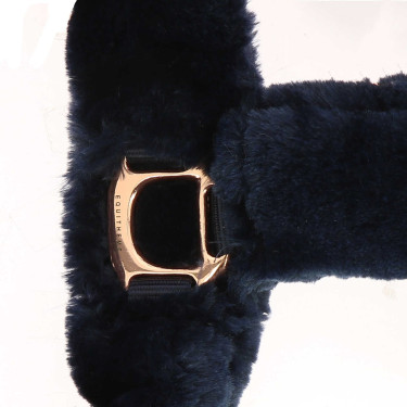 Licol Equithème Teddy rose gold Bleu marine Licol Equithème Teddy rose gold Bleu marine