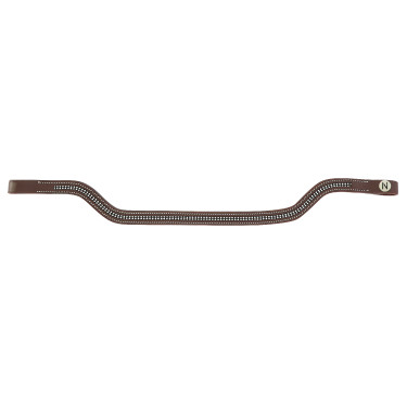 Frontal Norton Pro  Shape Havane / noir Marron