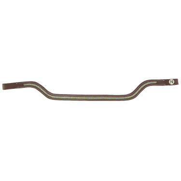 Frontal Norton Pro  Shape Havane / vert Marron