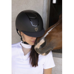 Equithème Airy Helm Zwart / carbon / zwart