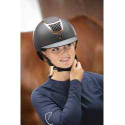 Casque Equithème Airy Rose gold / noir