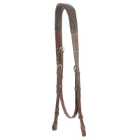 Têtière Eric Thomas Pro Soft Havane Marron