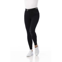 Broek Equithème Safir Zwart / blauw