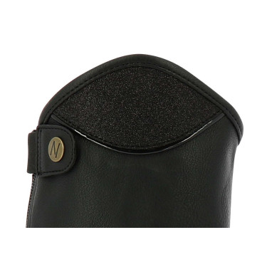 Mini-chaps Norton Glitter Zwart