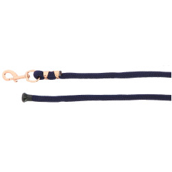 Longe d'attache Norton Vague Marine / or rose Bleu