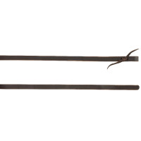 Rênes Westride by Franck Perret lestées cuir lisse Chocolat Marron