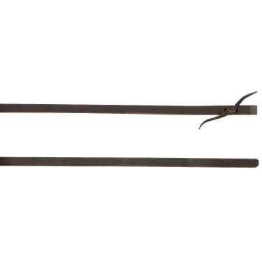 Rênes Westride by Franck Perret lestées cuir lisse Chocolat Marron