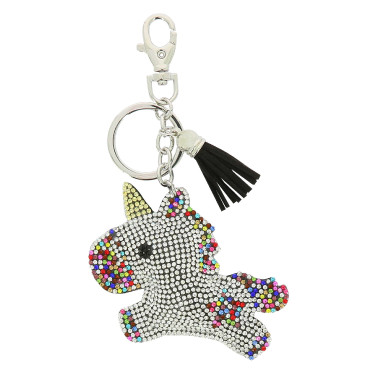 Sleutelhanger Equi-Kids Baby eenhoorn Regenboog Multicolor