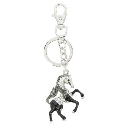 Porte-clés Equi-Kids Lune Noir / argent Porte-clés Equi-Kids Lune Noir / argent