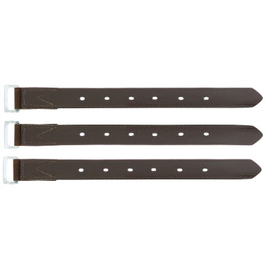 Contre-sanglons pour selle Close Contact Norton Club Rexine Evol Marron