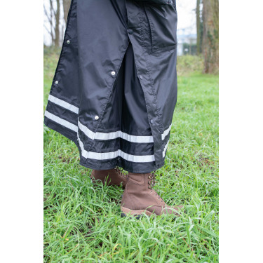 Imperméable Equithème RiderCoat Noir Imperméable Equithème RiderCoat Noir