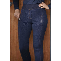 Pull-on Equithème Lola kind Marineblauw