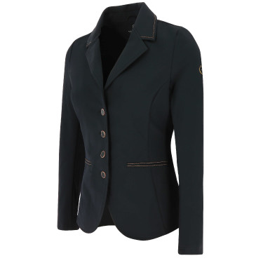 Veste de concours Equithème Bale Noir Veste de concours Equithème Bale Noir