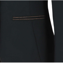 Veste de concours Equithème Bale Noir Veste de concours Equithème Bale Noir