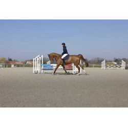 Gewatteerde jas Pro Series Diagonal Marineblauw