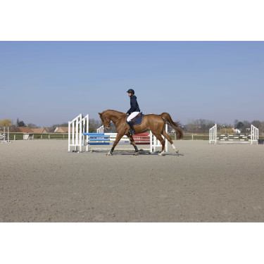 Gewatteerde jas Pro Series Diagonal Marineblauw