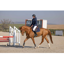 Gewatteerde jas Pro Series Diagonal Marineblauw