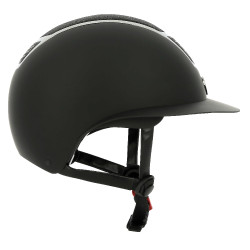 Equithème Airy L Helm Hemels zwart / zwart
