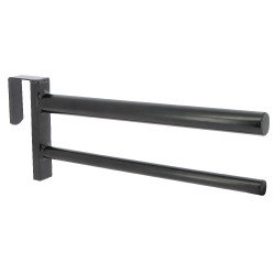 Zadelhouder en verwijderbaar Hippotonic zadeldek Zwart