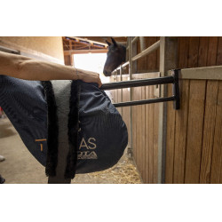 Zadelhouder en verwijderbaar Hippotonic zadeldek Zwart