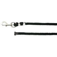 Longe d'attache Equithème Soft Noir