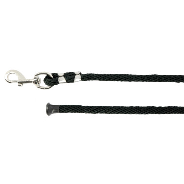 Longe d'attache Equithème Soft Noir