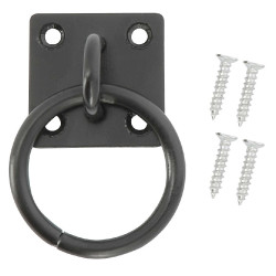 Hippotonic bevestigingsring Zwart