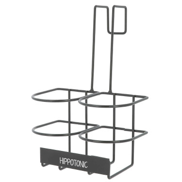 Fleshouder Hippotonic met haken Zwart Fleshouder Hippotonic met haken Zwart