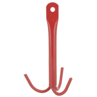 Hippotonic 3-haak anker Rood
