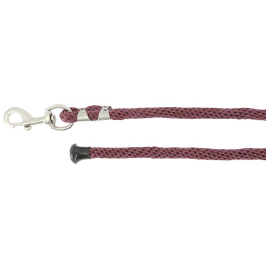 Aanbindlijn Equithème Soft Satijn Bordeaux