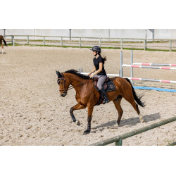 T-shirt Pro Series Vibration korte mouwen Zwart