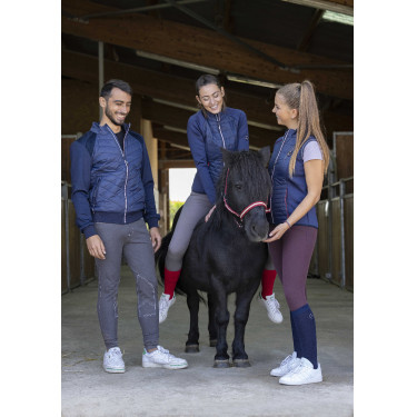 Hybride jas Equithème Olivia Marineblauw