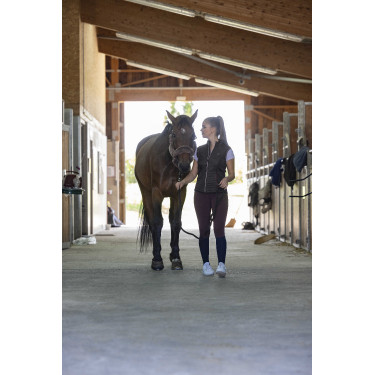 Mouwloos vest Equithème Luna Zwart