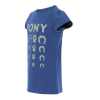 T-shirt Equithème Lise Marineblauw