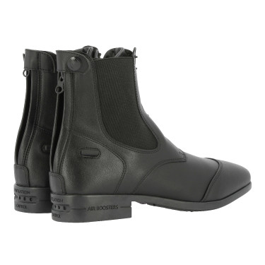 Boots Equithème Zurich à zip et lacets Noir
