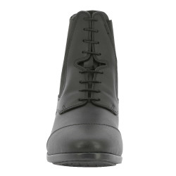 Boots Equithème Zurich à zip et lacets Noir