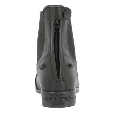 Equithème Zurich laarzen met rits en veters Zwart