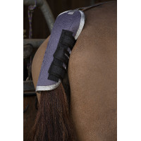 Staartbeschermer Equithème Tyrex 1200D gerecycled Taupe Bruin