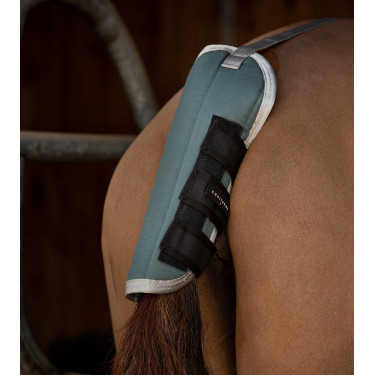 Staartbeschermer Equithème Tyrex 600D gerecycled Groen