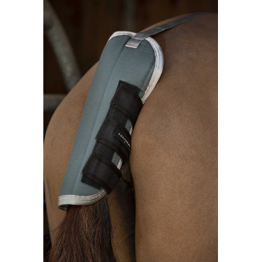 Protège-queue Equithème Tyrex 600D recyclé Vert Protège-queue Equithème Tyrex 600D recyclé Vert